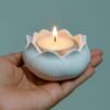 Lotus Glow Tealight Holder