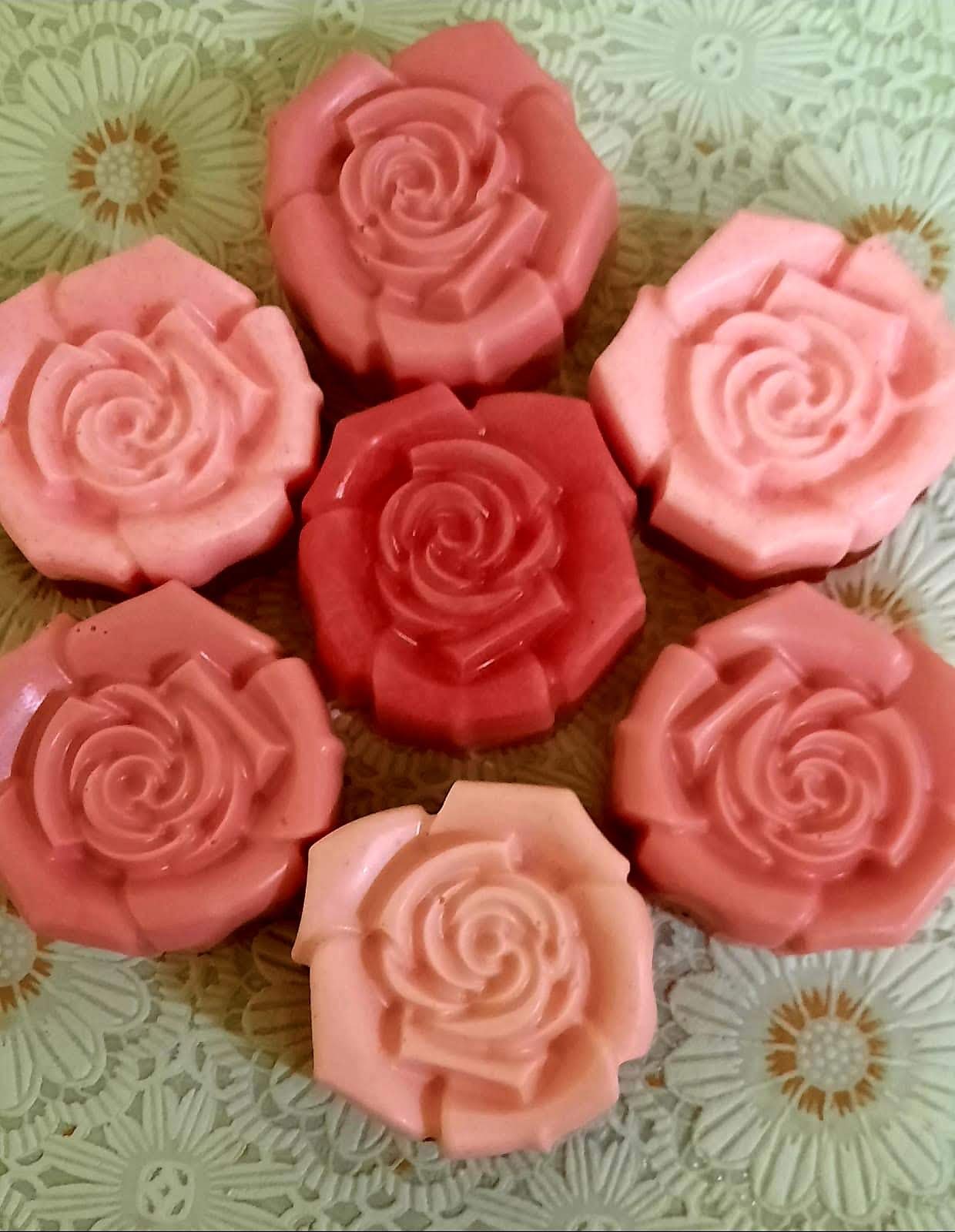 Goat Milk Rose Soap (Wt: 100 gm) - Image 2